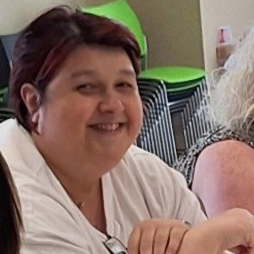 Volunteer Kathy Morrison