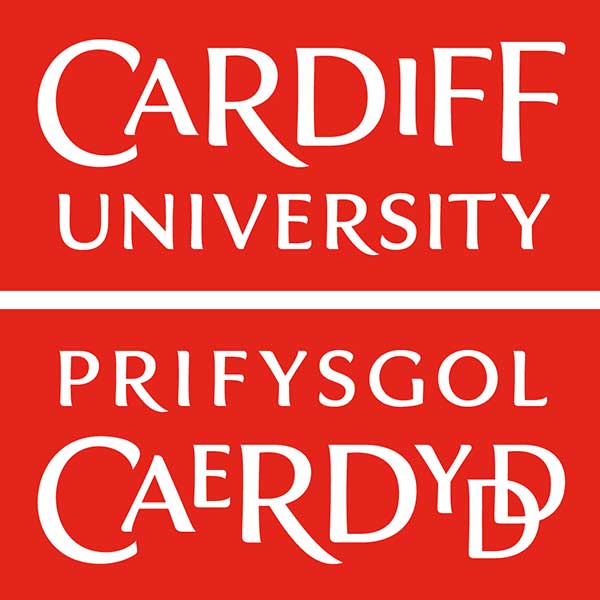 Cardiff University logo - red