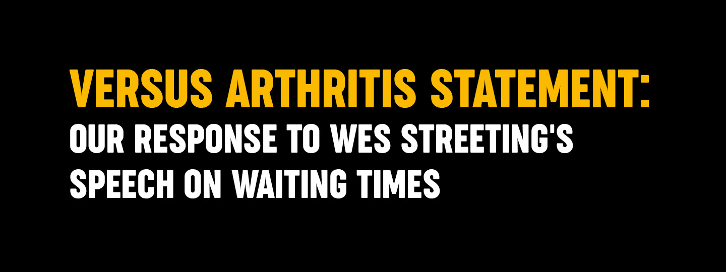 Our response to Wes Streeting's speech on waiting times